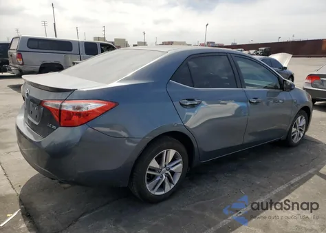 2014 Toyota Corolla Eco from USA, damaged, VIN 2T1BPRHE8EC227975